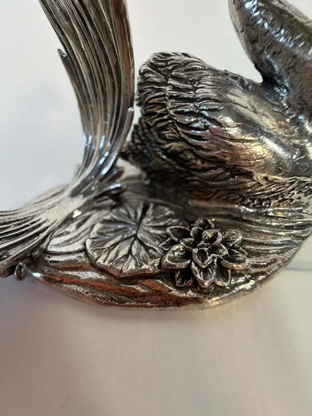 Reed & Barton 1824 Collection Swan Silverplate Napkin Ring